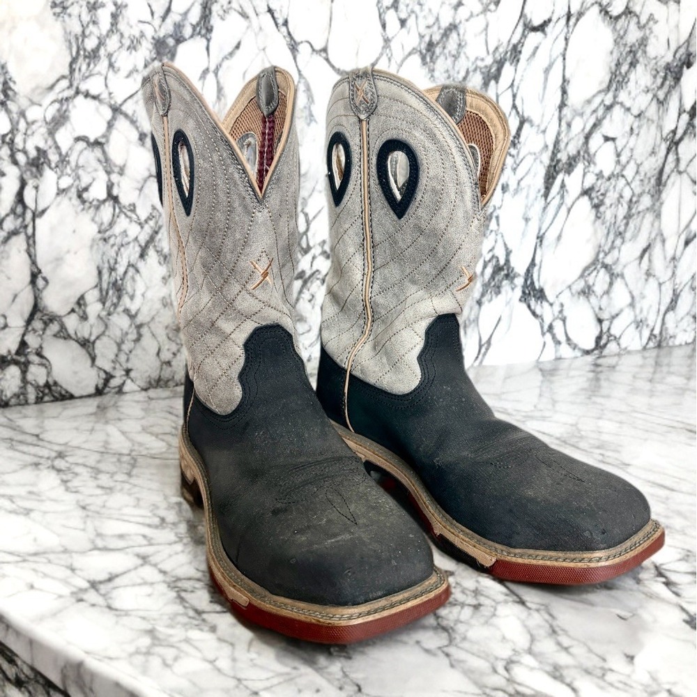 Twisted X Men's 11EE CellStretch Alloy Toe Work Boots EH Slip Resistant Western